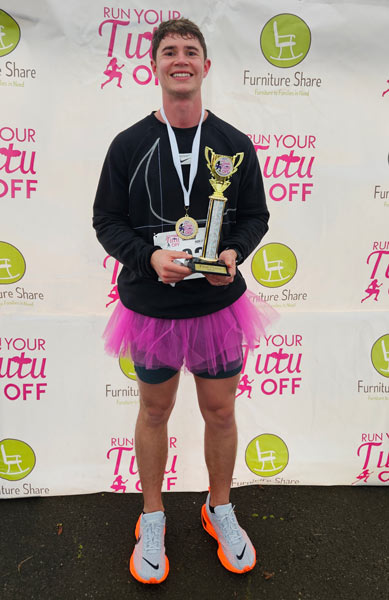 Men's first place finisher